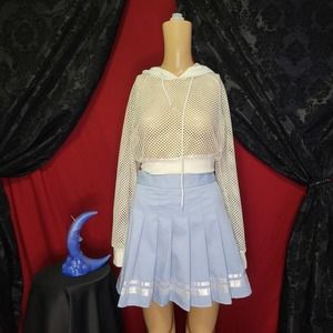 Blue Tennis Skirt